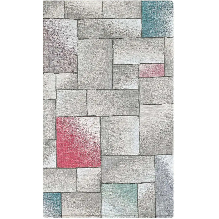 Tappeto Soggiorno Geometrico Multicolore