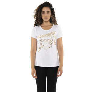 Camiseta manga corta mujer 'Authentic Gold'