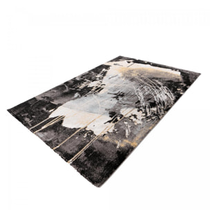 Tapis salon et chambre tissé motif abstrait BITION