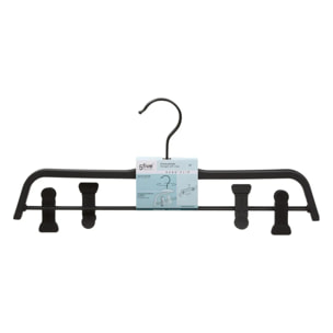 2 cintres Hang'Clip L.37,5cm noir