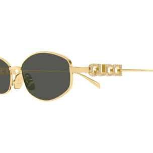Gafas de Sol Gucci GG1802S-001 de Metal Mujer 55 mm