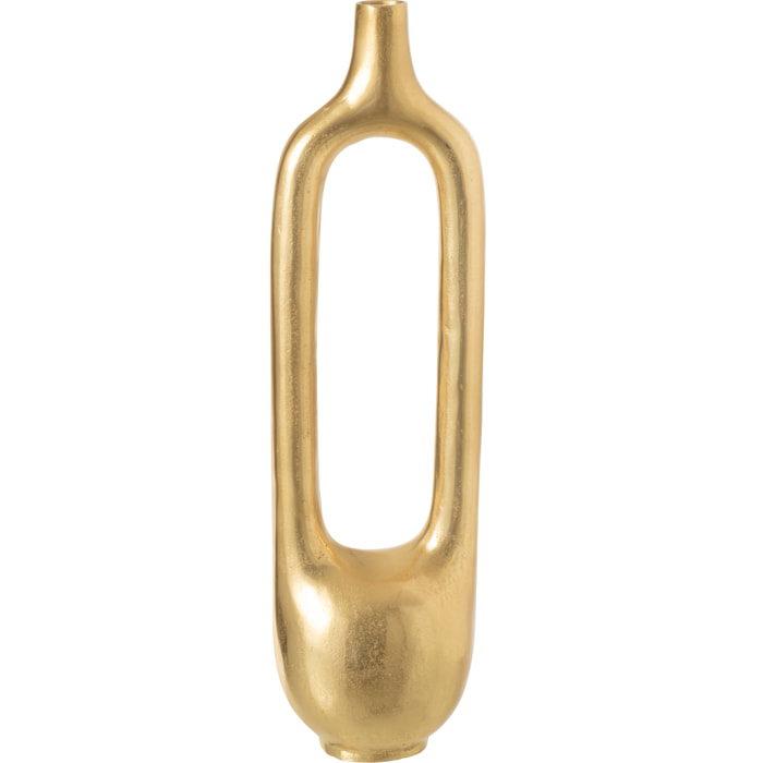 J-Line vase Interieur Creux - aluminium - or - large