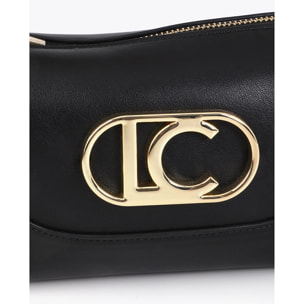 Borsa a tracolla con manico annodato e parte inferiore