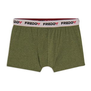 Boxer Uomo con Elastico Jacquard e Maxi Logo FREDDY