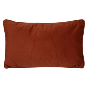 Coussin "LILOU" coton rose terracotta 30x50cm