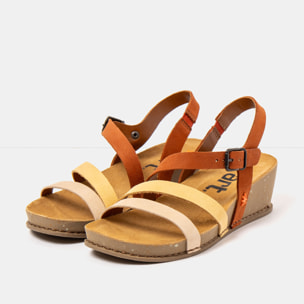 Sandalias 1930 MULTI DARK ORANGE-HONEY/ I LIVE color Dark orange-honey