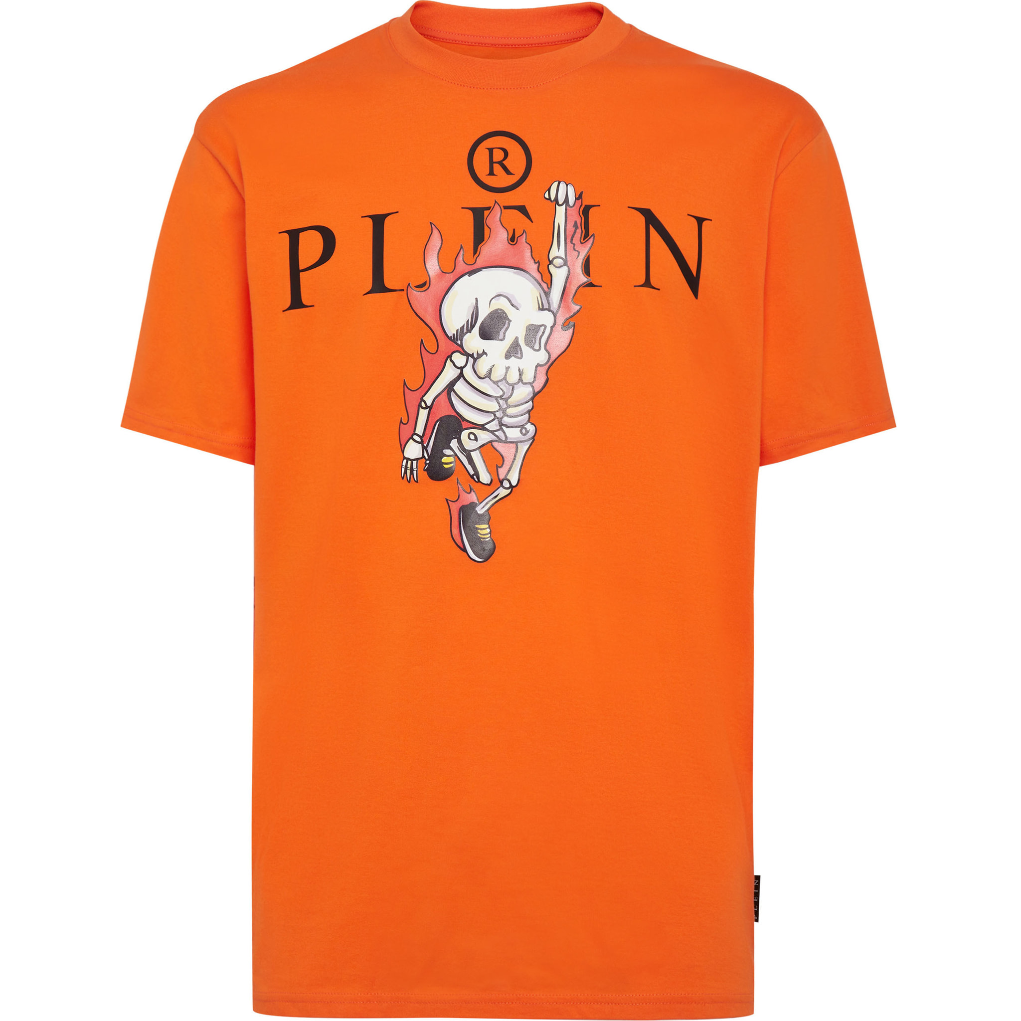 PHILIPP PLEIN T-Shirt Round Neck SKULL
