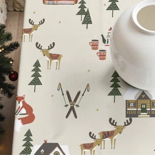 Nappe en résine Anti-tâches Merry Christmas 38