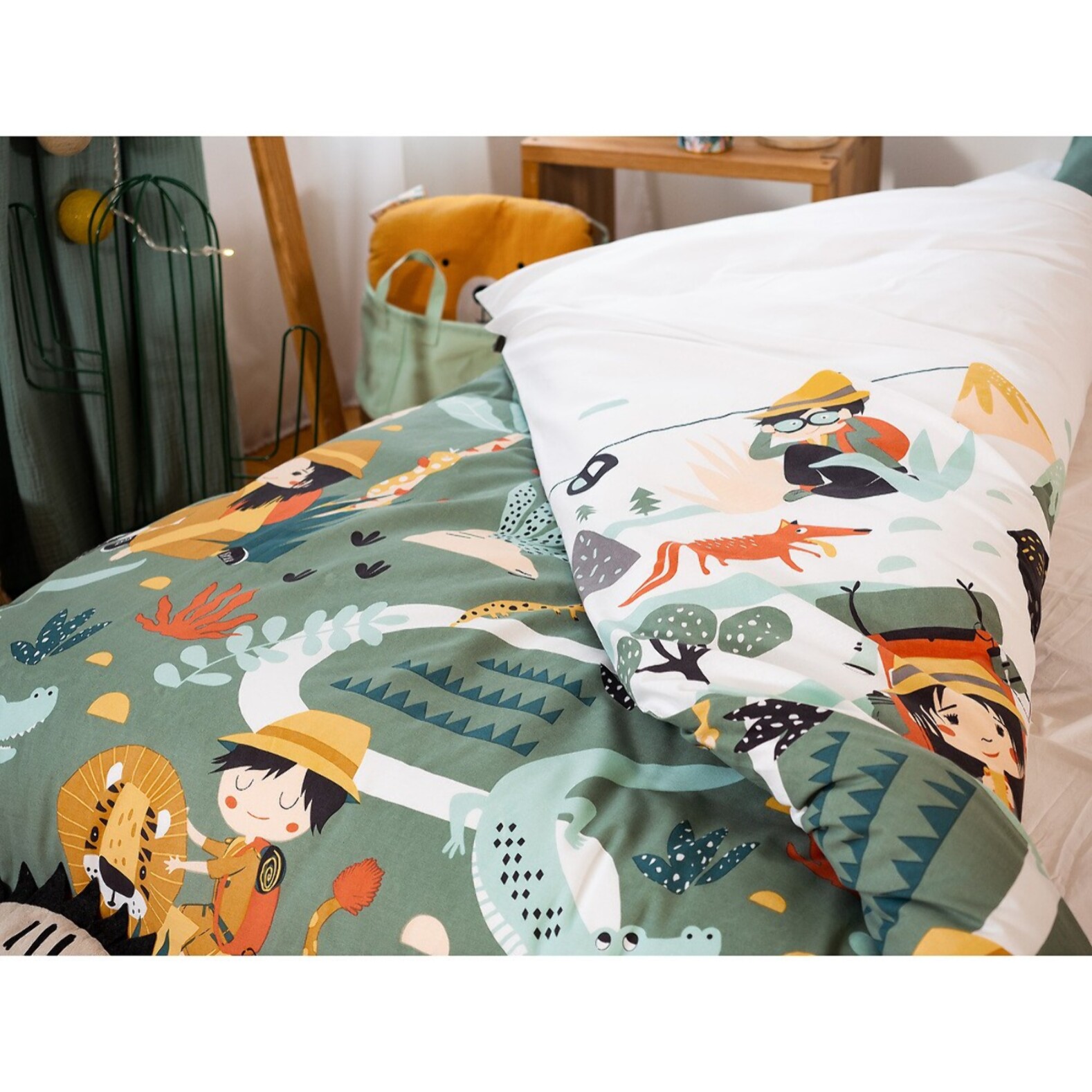 Parure de lit enfant 100% coton - PROMENADE