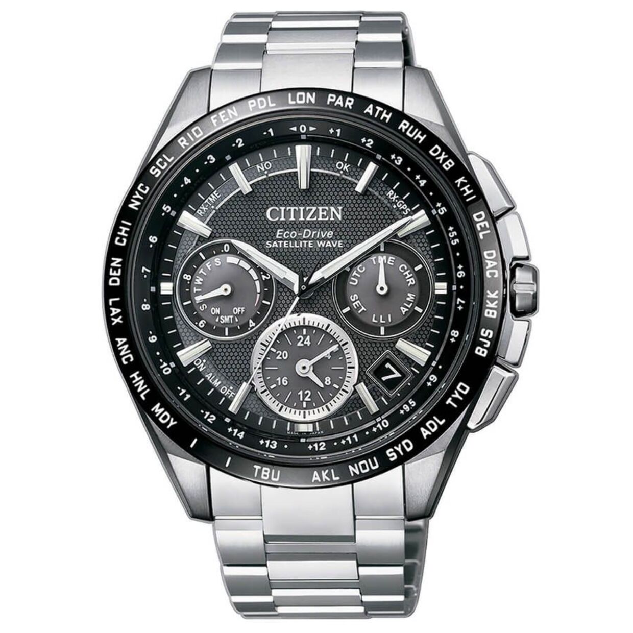 Reloj Citizen CC9015-54E Hombre Analogico Solar con Correa de Titanio