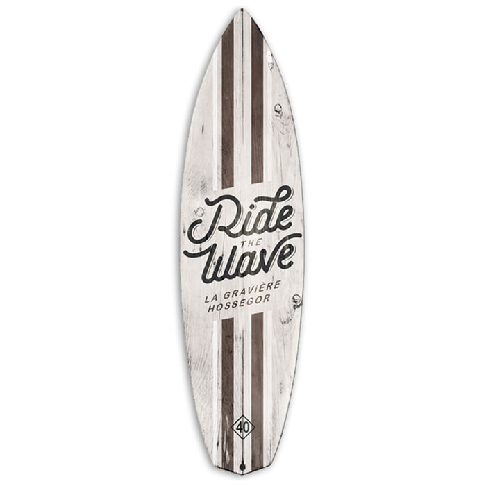 Planche de surf décorative surf hossegor Tableau alu Dibond
