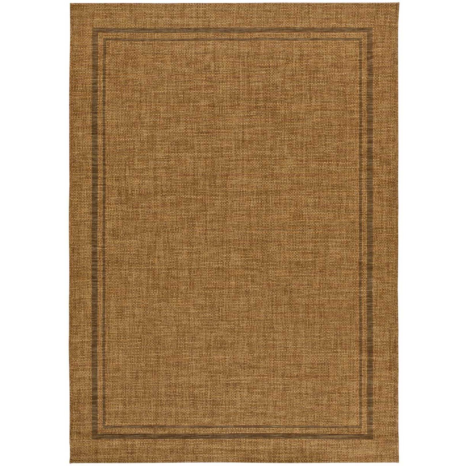 GUINEA Alfombra de exterior efecto yute color natural, varias medidas disponibles.