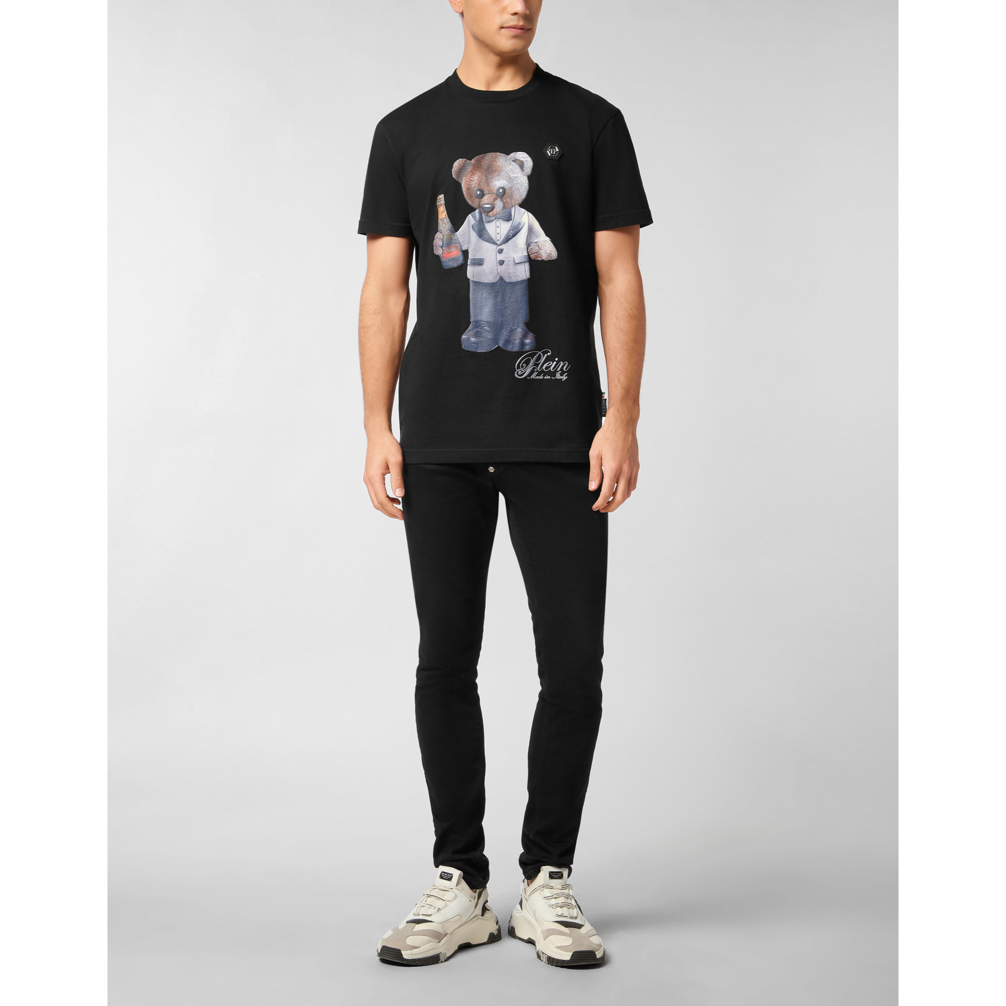 PHILIPP PLEIN T-Shirt Round Neck Ss TEDDY