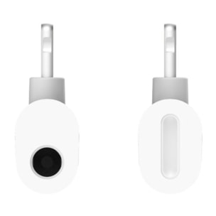 Adaptateur USB C MOBILITY LAB Lightning vers Jack audio blanc