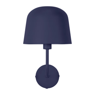 FORLIGHT Fres aplique interior en azul para bombilla E14