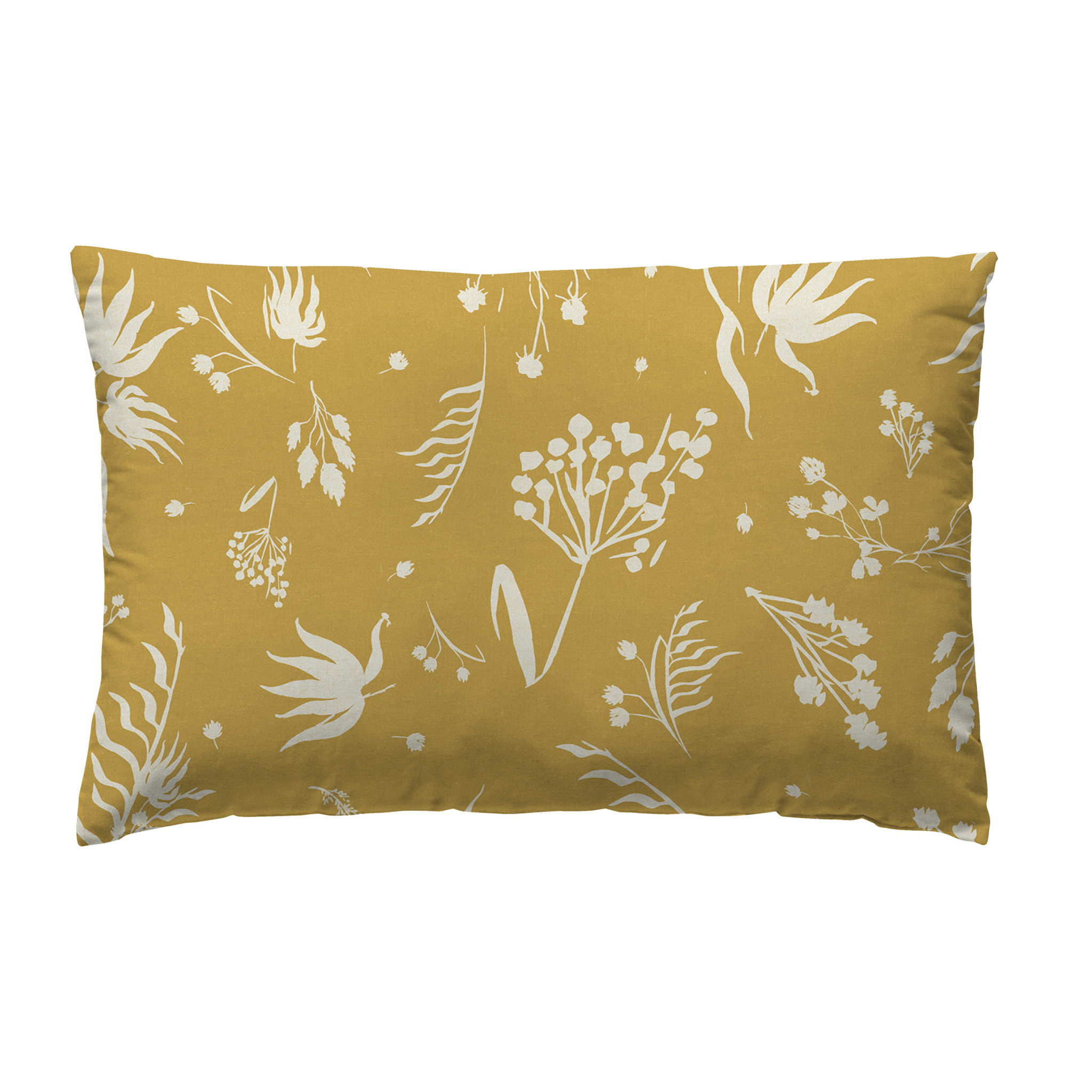 Funda de Almohada Blancheto Ocre 100% algodón 200 hilos