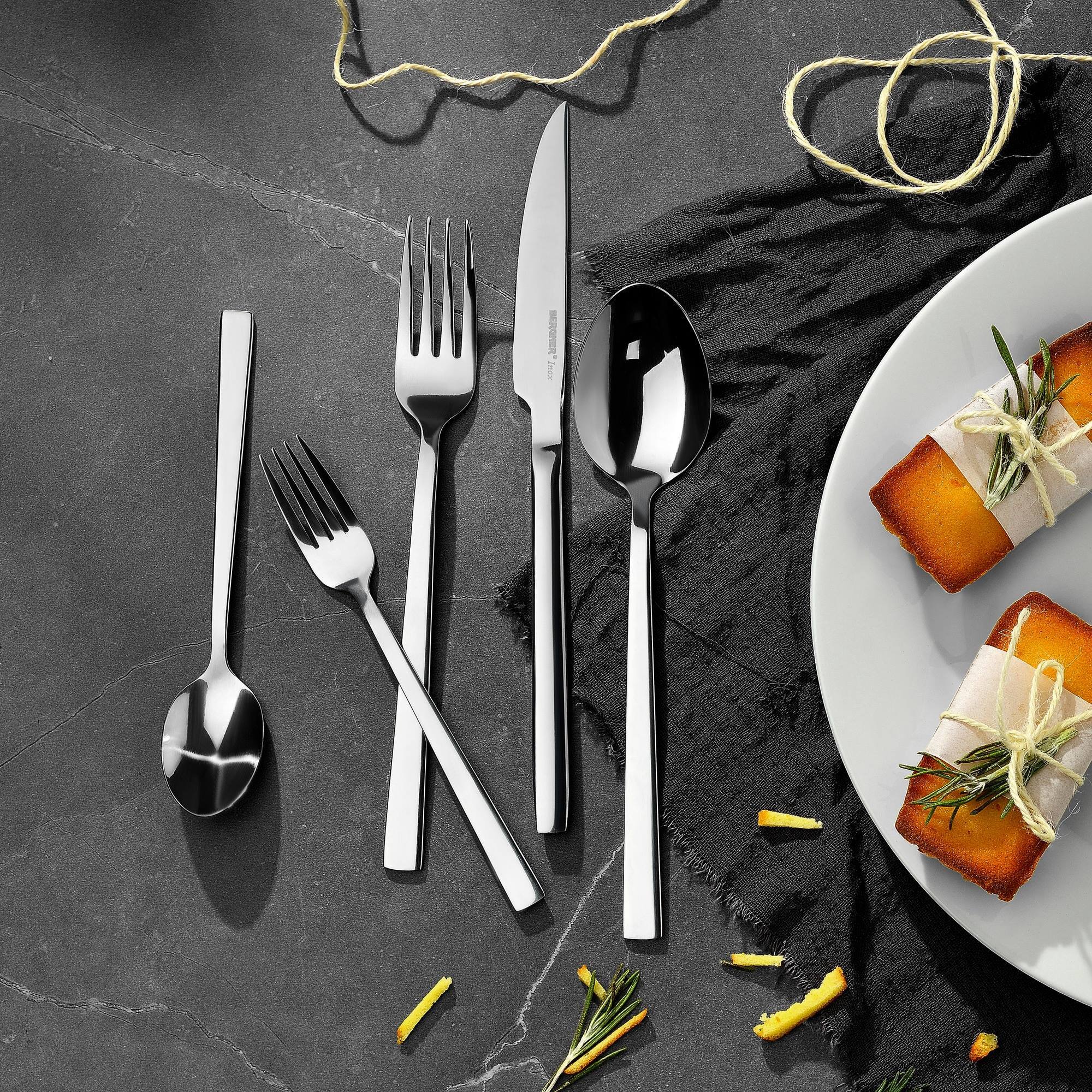 Cubertería de 60 Piezas en acero inoxidable Sofia Bergner