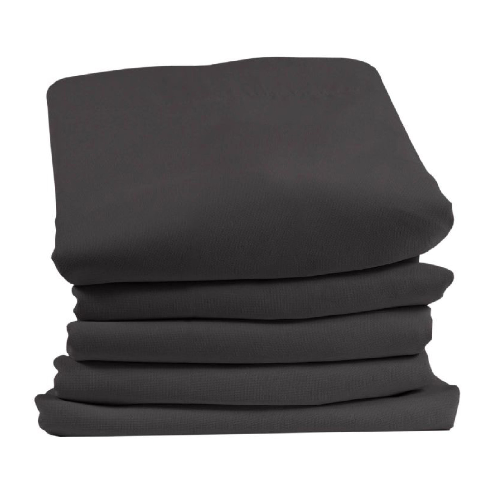 Rideau Séparateur de Pièce à galon et ourlet - Gris anthracite