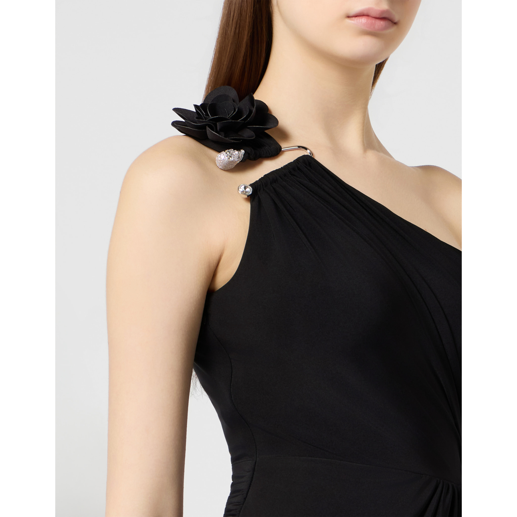 PHILIPP PLEIN Mini Dress Flower Piercing