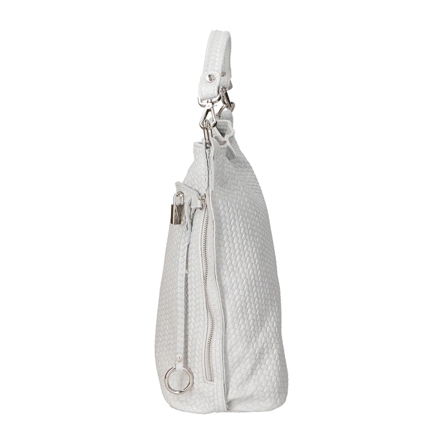 Borsa a spalla da Donna Elga in Vera Pelle Made in Italy 35x45x15 cm