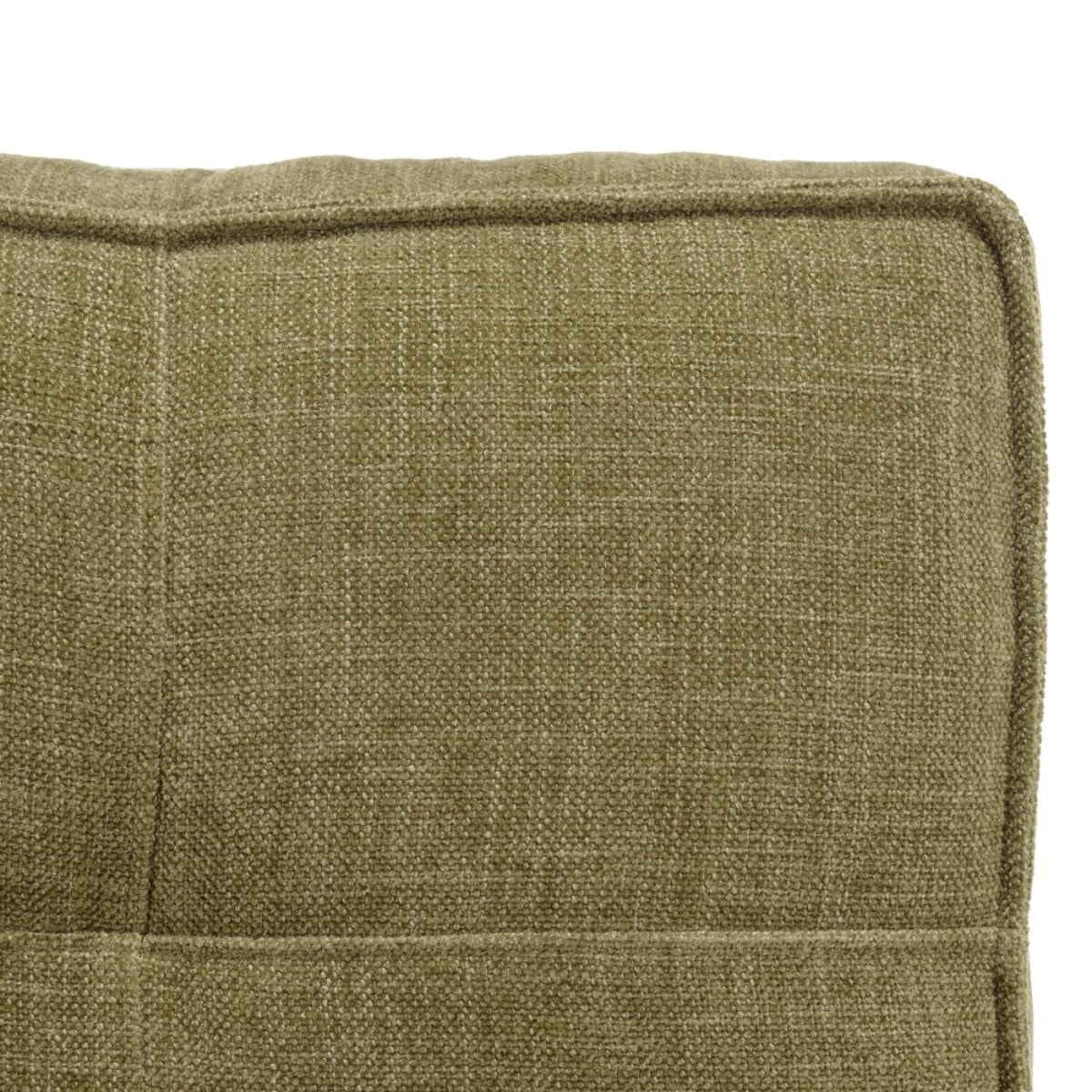 ANGELE - Chauffeuse convertible 1 place en tissu couleur vert