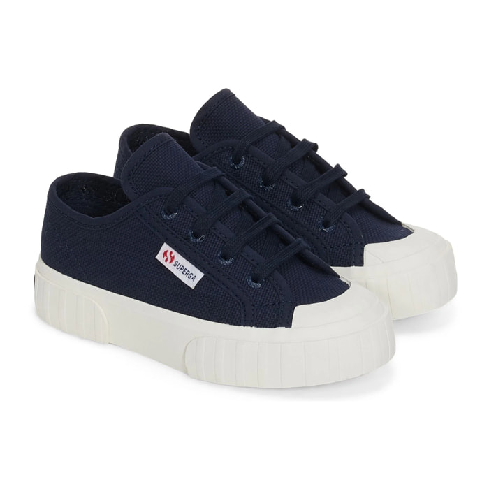 Sneakers Superga Bambino/a Blu 2630 Kids Stripe