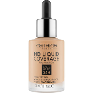Hd Liquid Coverage Foundation - Fond de Teint Liquide Haute Couvrance 30ml