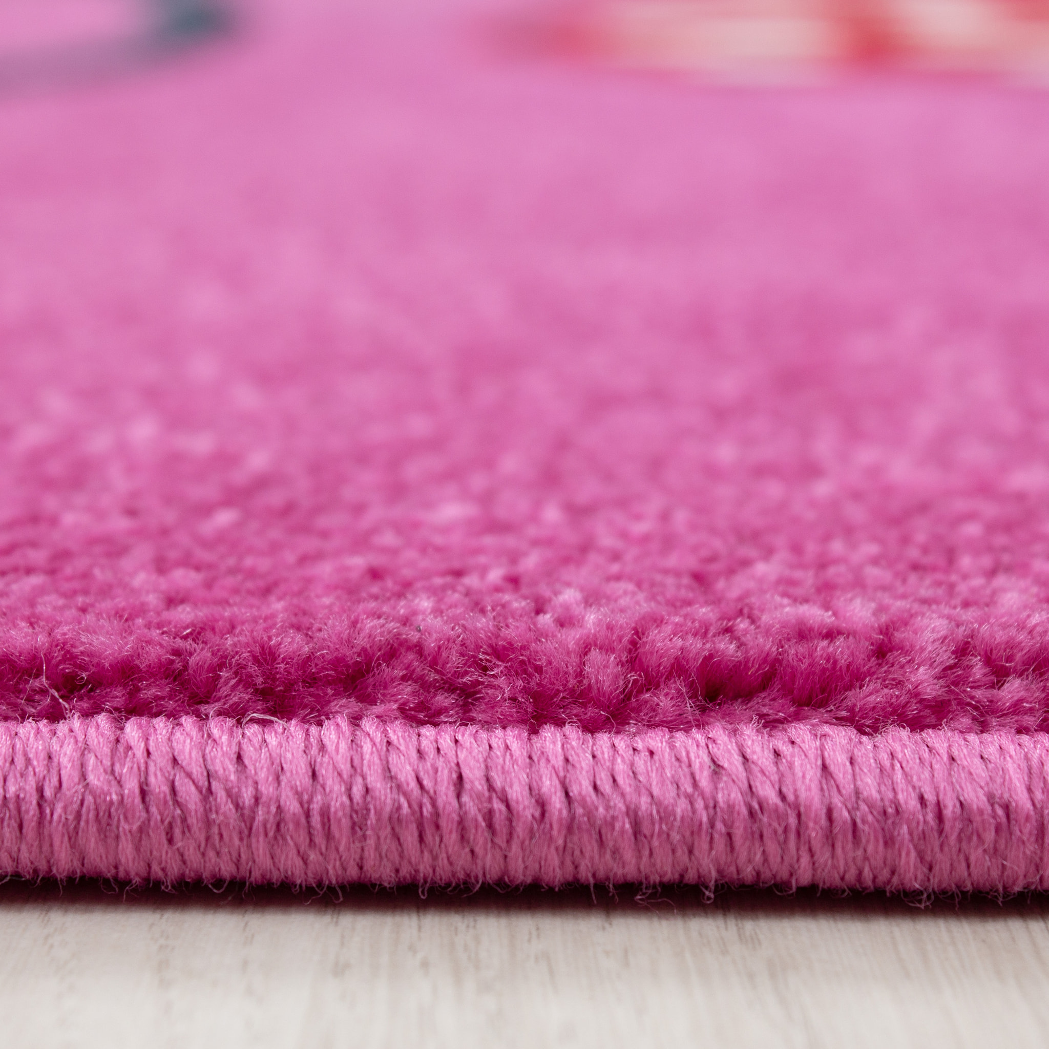 KIDS - Tapis enfant à motif hiboux violet - KID0420LIL