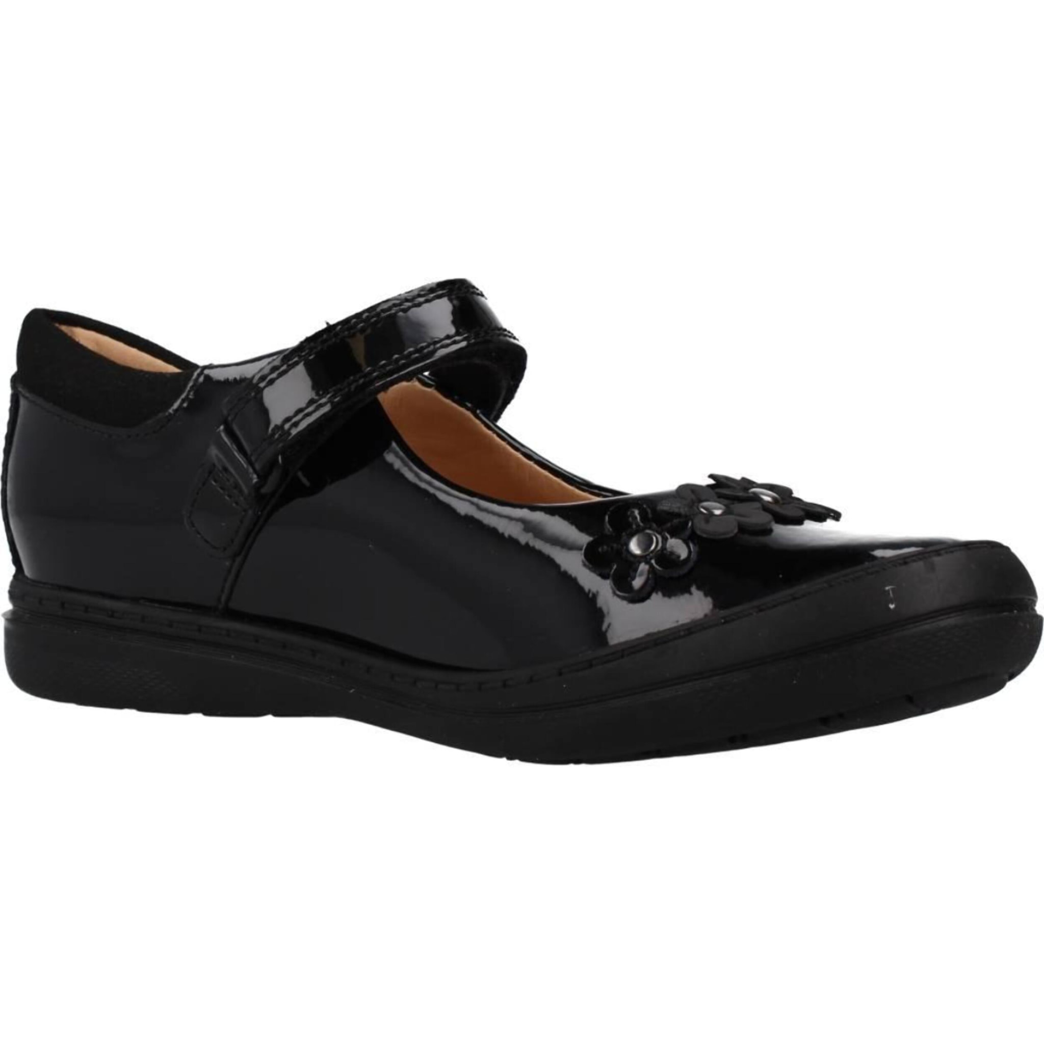 Colegiales Niña de la marca CLARKS  modelo SCOOTER JUMP K NEGRO