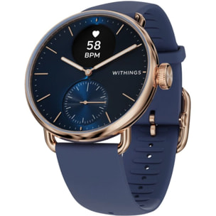 Montre santé WITHINGS Scanwatch 2 38mm Rose Gold Bleue