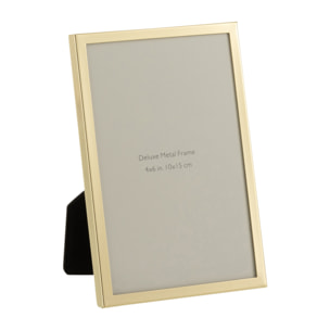 J-Line cadre photo Bordure Fine - métal - or - 2 pcs