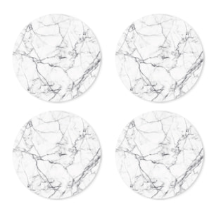 Set de 4 individuales de vinilo CERAMIKO, Universo 4u-[Diam] 40 cm