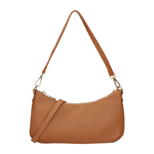 Borsa a spalla da donna - Modello Oriane - Vera Pelle - 27.0 x 14.0 x 3.0 cm