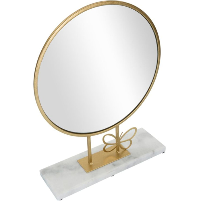 SPECCHIO DA APPOGGIO BUTTERFLY CM 30X9X39,5