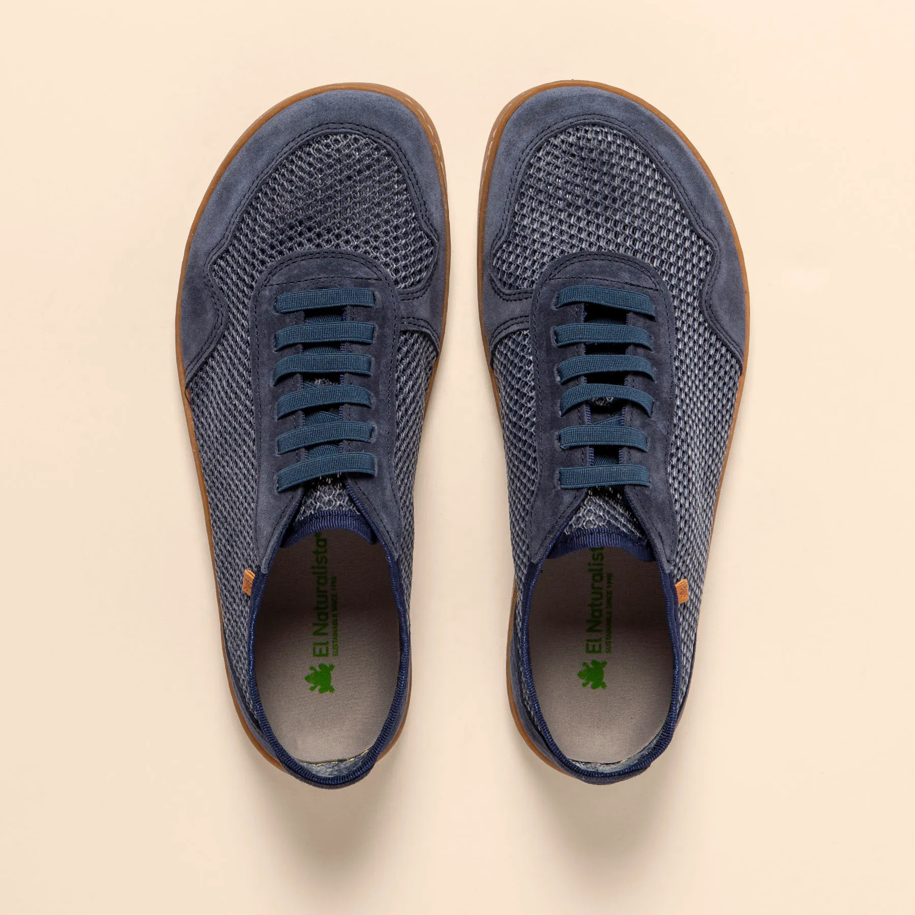 Zapatos N5914 MULTI MATERIAL NAVY/ ORIGEN color Navy