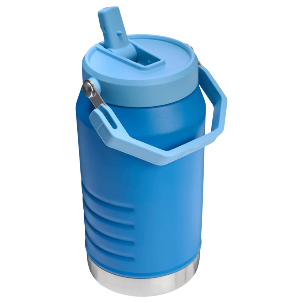 Botella de agua Isotermica - 1,90L - ICEFLOW™ FLIP STRAW 2.0 JUG - Azure