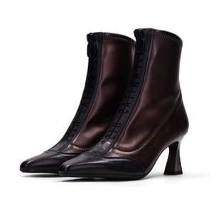 Botin Dalia Negro bronce 6,5 cm