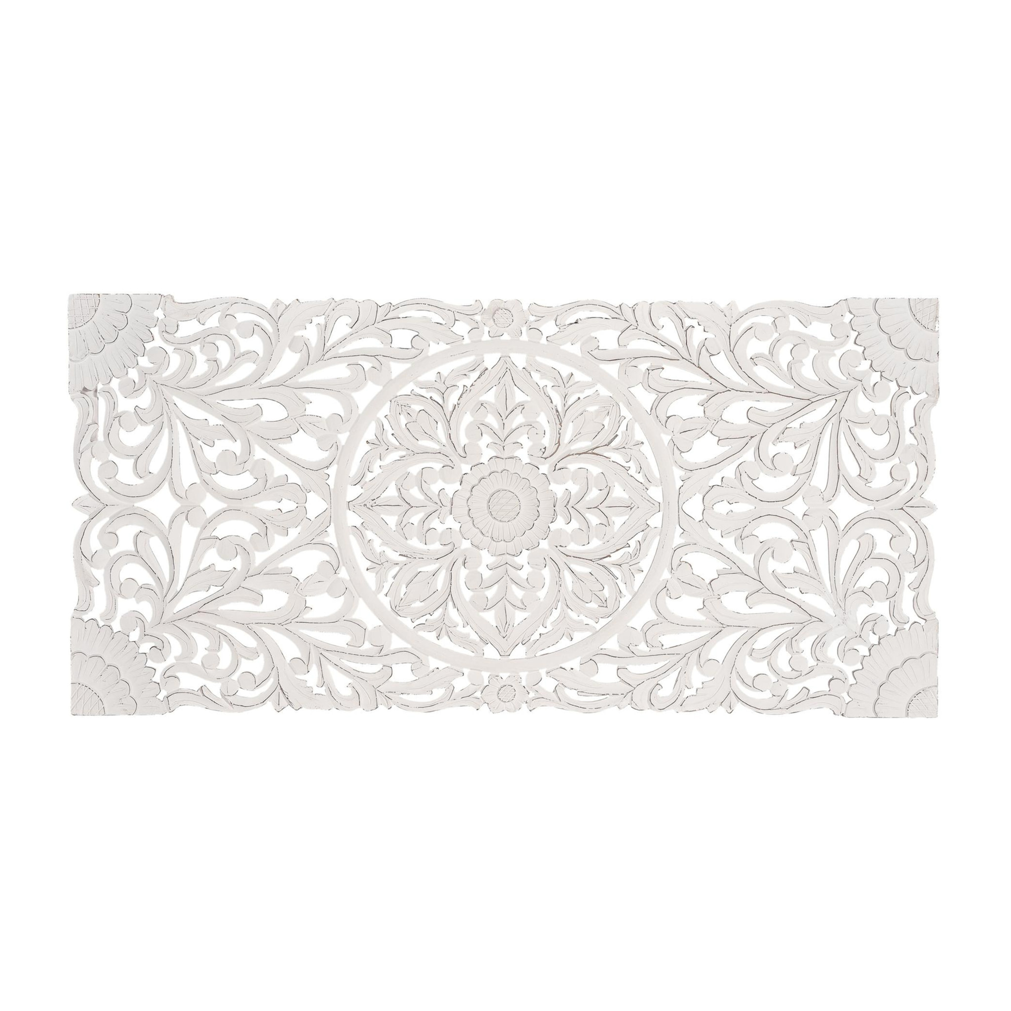 Cabecero de Mdf 166 Cm Estilo Étnico Tallado