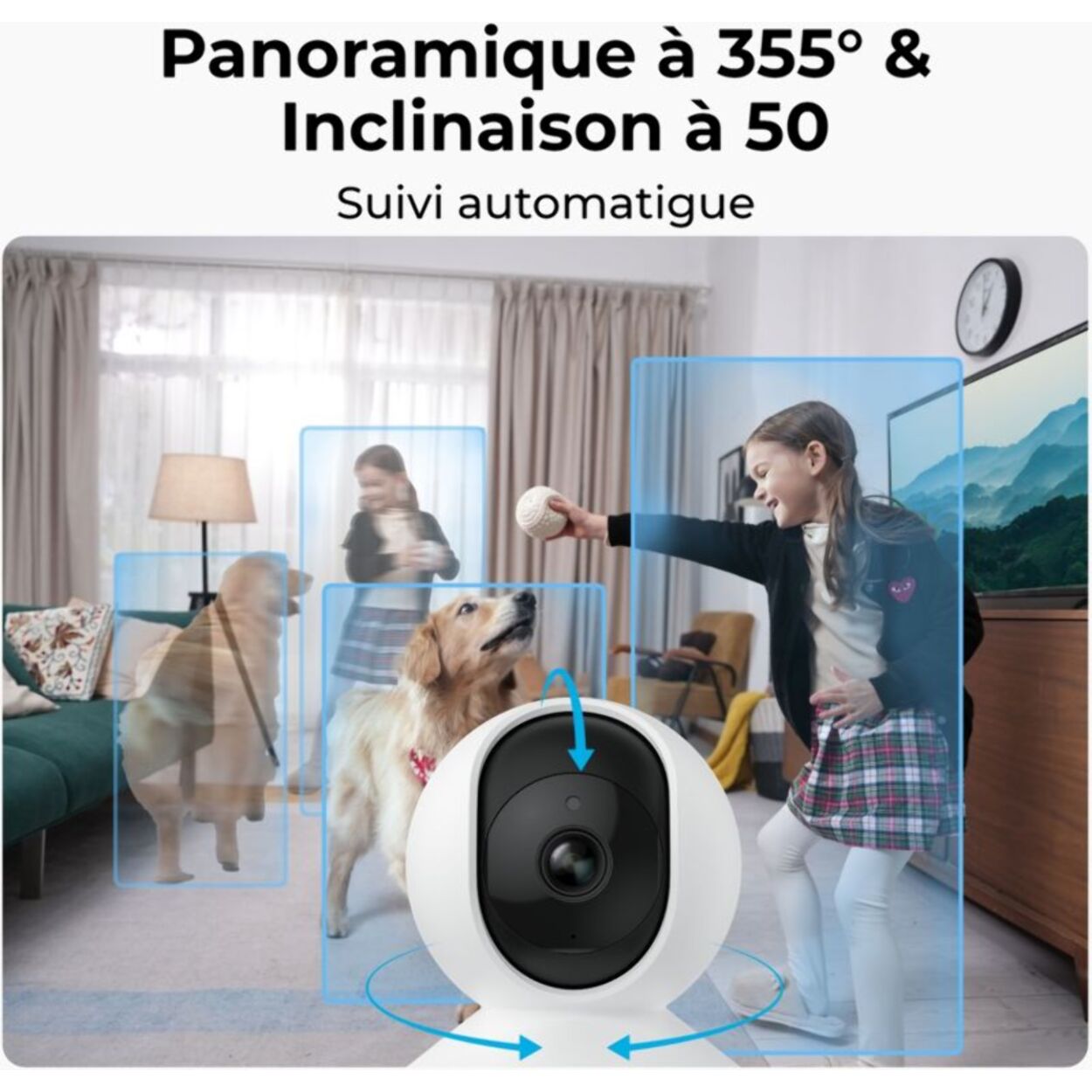 Caméra de surveillance REOLINK E330 5MP Blanche