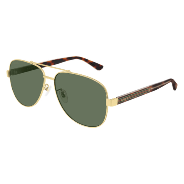 Gafas de Sol Gucci GG0528S-009 de Metal Hombre 63 mm