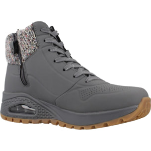 Botines Mujer Uno Rugged Gris