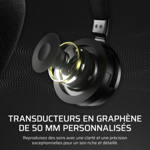 Casque gamer CORSAIR VIRTUOSO MAX WIRELESS Carbon