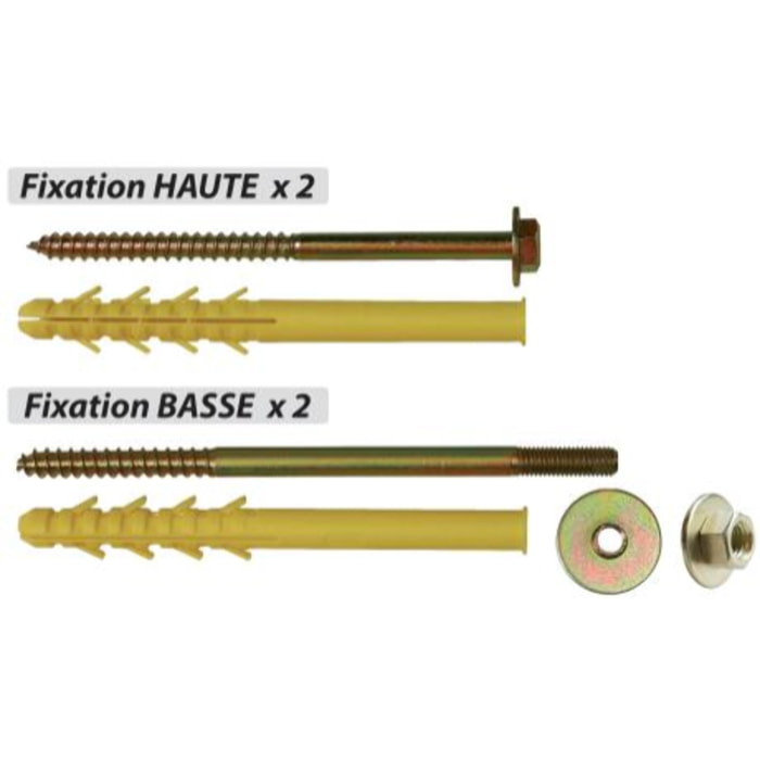 Kit Plak-Plâtre ING FIXATION pour chauffe-eau - A150080