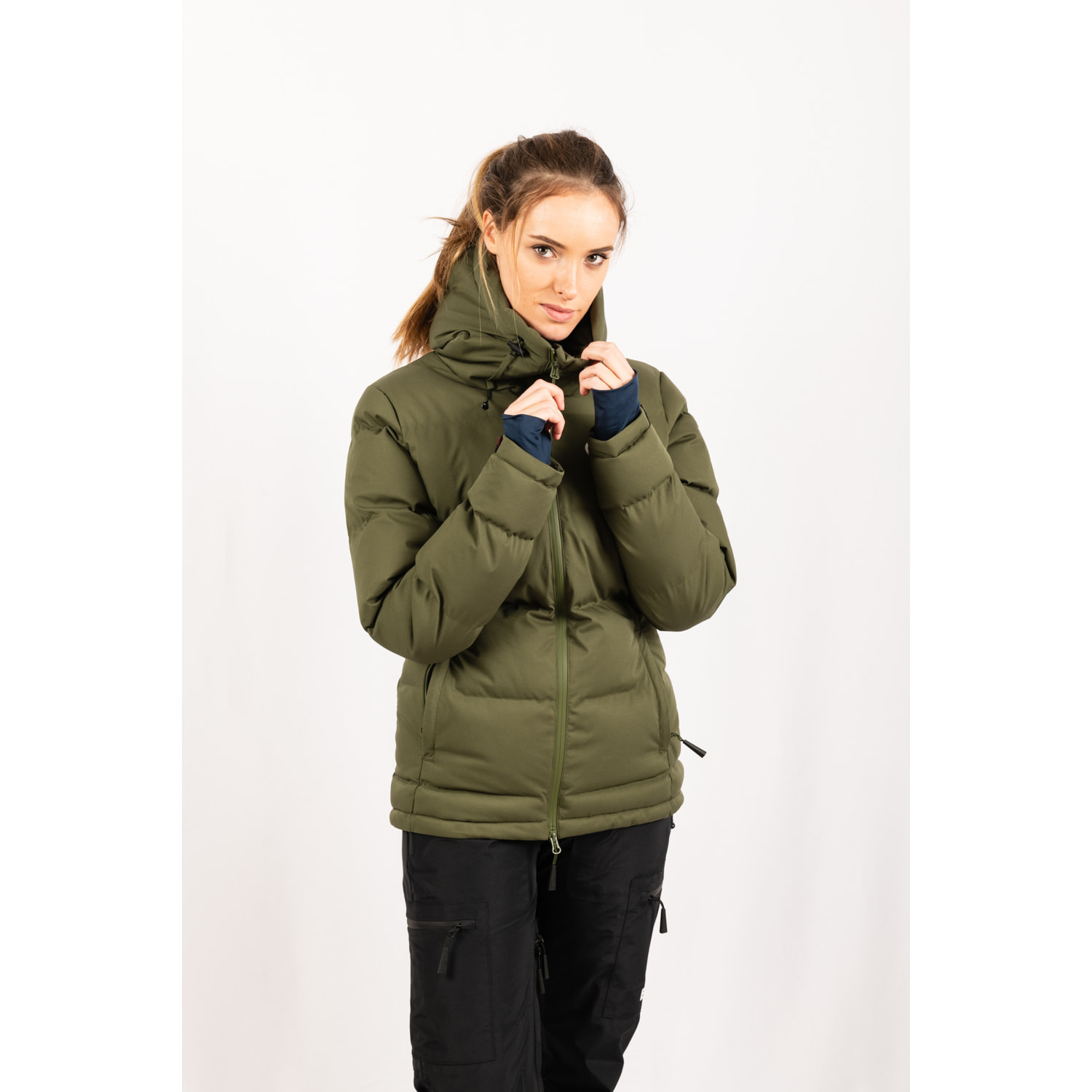 Chaqueta para mujer ECOON ECOThermo Insulated Jacket Women - Caqui