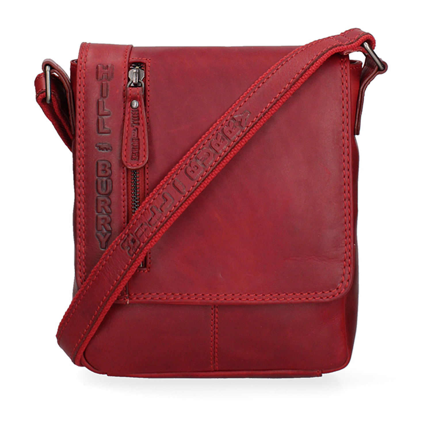 Borsa a tracolla da uomo In Vera pelle Made in Italy 20x24x5 cm