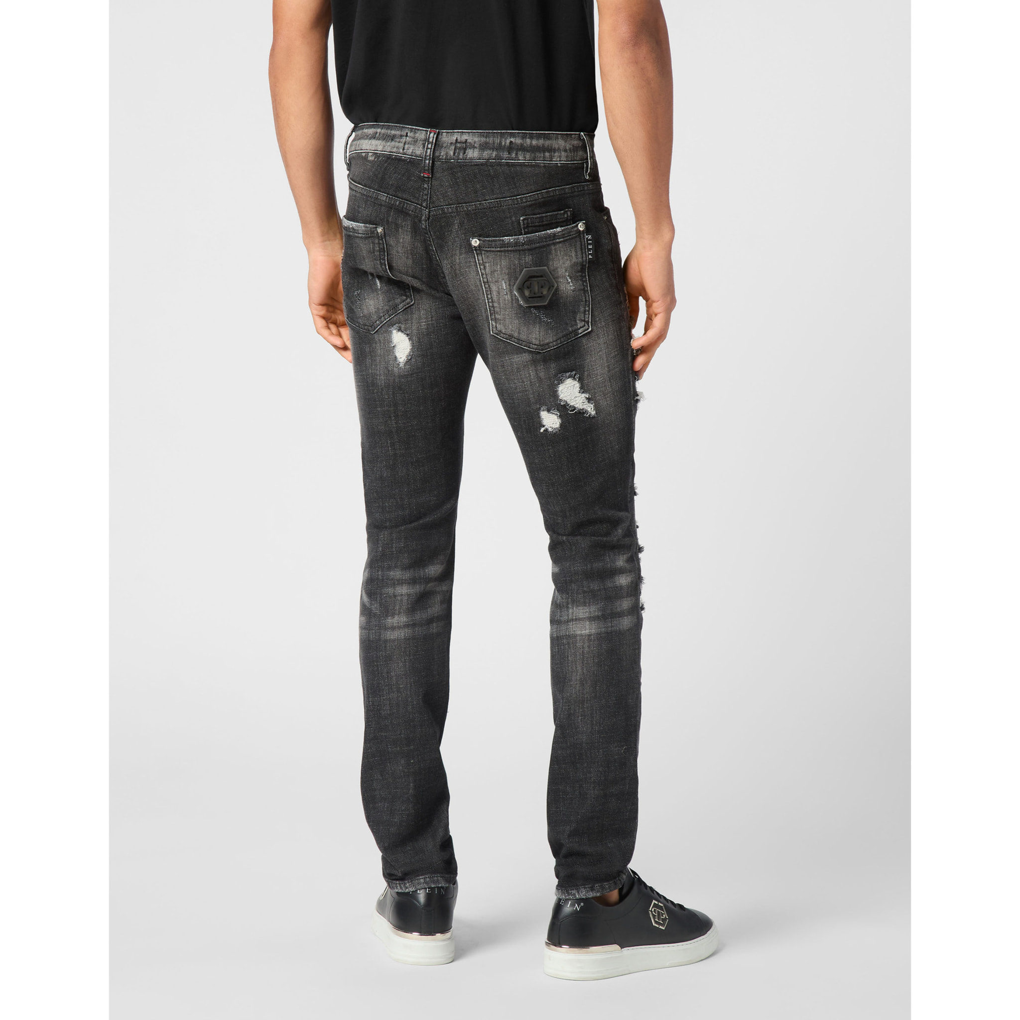PHILIPP PLEIN Jeans Straight Cut HEXAGON