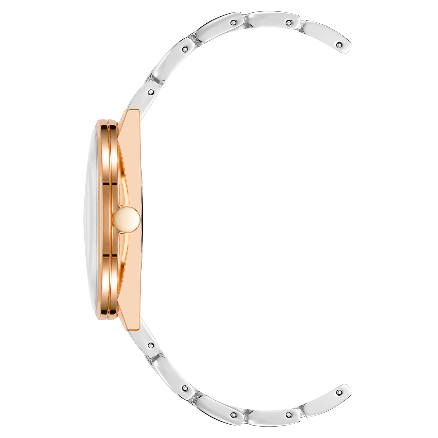 Reloj Nine West NW-2683GYRT Mujer Analogico Cuarzo con Correa de Metal