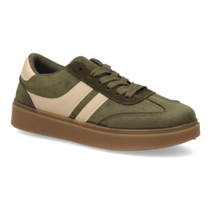 Zapatillas deportivas mujer casual con plataforma y cordones