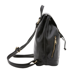 Borsa a spalla da donna - Modello False - 100% pelle artigianale - 25.0 x 32.0 x 14.0 cm