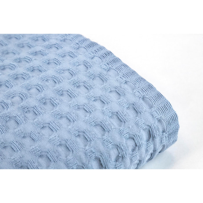 Telo doccia in cotone - AZZURRO